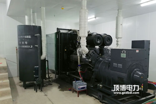 中國水電基礎局有限公司450KW上柴發(fā)電機組